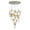 Gold, variant on Eurofase Lighting - Ecrou - 154W 22 LED Chandelier In Modern and Contemporary