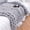Gray, variant on Chunky Knit Throw Blanket 40x40 Soft Warm Chenille Cable Knit Cozy Fleece Home Decor Bed Sofa Gift