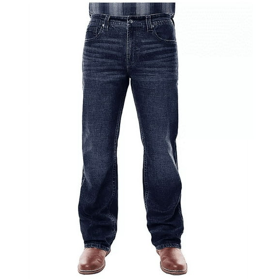 Axel Men's Slim Boot Cut Denim Dark Wash 38x32