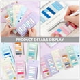 thumbnail image 4 of Miangastore 6 Sets Paper Page Marker Sticky Memo Pad Paper Mark Sticker Page Marker, 4 of 8