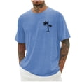 thumbnail image 5 of Men's Short Sleeve Crew Neck Basic T-Shirts Comfortable and Durable for All Seasons, 5 of 5