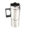 thumbnail image 2 of Car Electric Kettle Coffee Tea Water Heating Cup 12V 350ML+150ML, 2 of 5