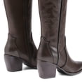 thumbnail image 3 of Botas Dream Paris para Dama Estilo western Vaquero Café Talla 25, 3 of 4