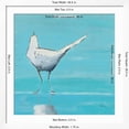 thumbnail image 5 of Art.com Egret II Art Print by Phyllis Adams, White Frame Wall Art, 38" x 38", 5 of 5