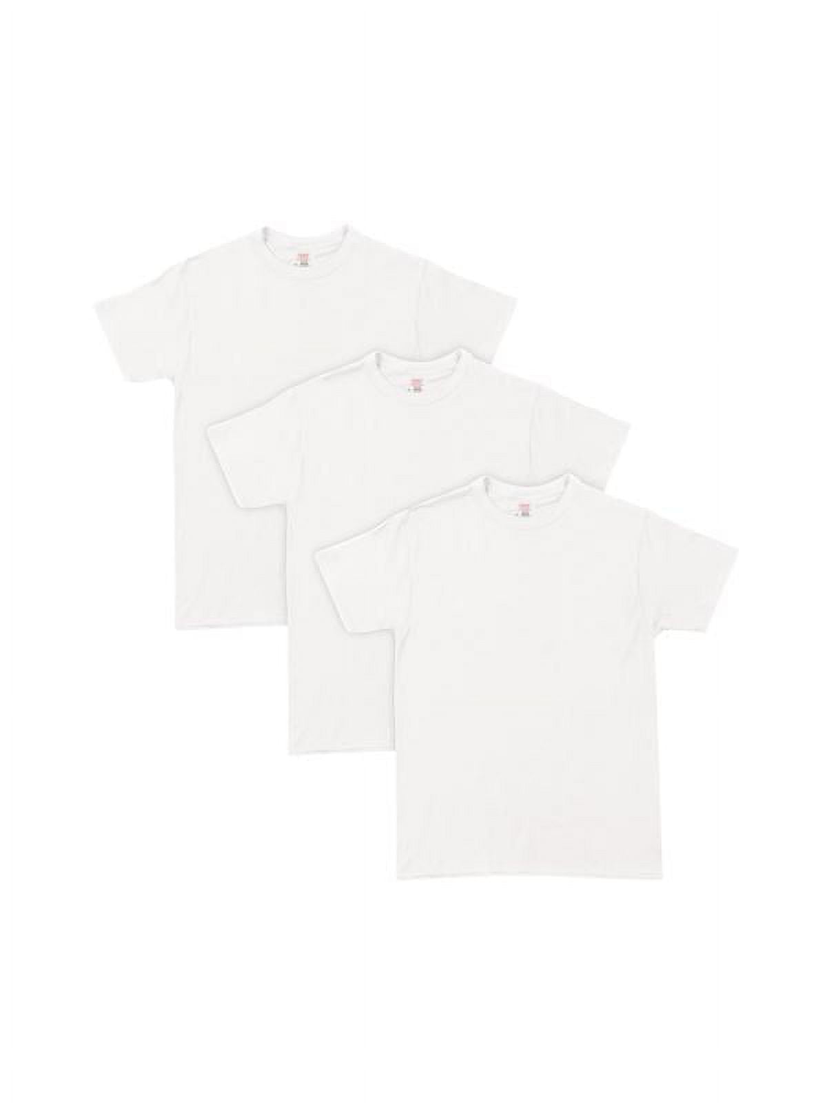 Hanes Men's Stretch Crew Tagless T-Shirt, 3-Pack - Walmart.com