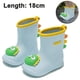 thumbnail image 1 of Botas de lluvia impermeables de goma con asas fáciles de poner Botas de barro duraderas antideslizantes Zapatos de lluvia para niños pequeños y niños, 1 of 8