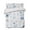 Blue, variant on Quilts King Size Bedding Set, Orange Yellow Coastal Lightweight Quilted Comforter, Nautical Summer Beach Coral Sea Turtle Soft Bedspread Coverlet with Pillow Covers for All Season, 96" x 106"