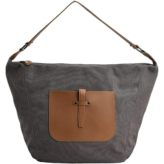 CoCopeaunt Women Tote Bag Stylish Stachel Bag Casual Shoulder Bag Canvas Bag Quilted Student Handbag for School Shopping