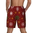 thumbnail image 4 of Goofa Merry Christmas Printed Men's Swim Trunks Board Shorts Quick Dry Mens Swimming Trunks with Compression Liner,Breathable Fit Hawaii Beach Shorts-, 4 of 9