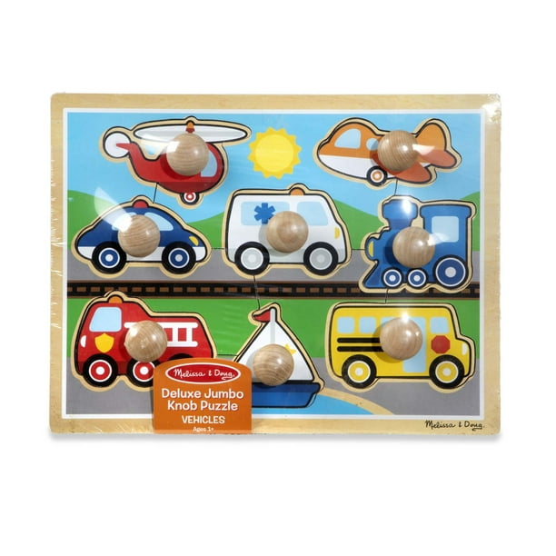 Melissa & Doug Jigsaw Puzzles for Daycare Fine Motor Skills