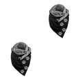 thumbnail image 4 of Guardoinrt Foulards Écharpe Casual Style Rétro Tête Wrap Chaud Coton Foulard Patte de Chat 175CM 2Set, 4 of 6