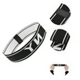 thumbnail image 3 of Unique Bargains Flexible Headband Elastic Headband for Sport Black White 1 Pc, 3 of 6