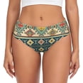 thumbnail image 1 of Balery Traditional Tribal Aztec1 Ropa Interior de Algodón para Mujer con Dibujo – Braguitas Cómodas y Elásticas, Estilo Clásico-XX-Large, 1 of 6