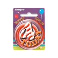 thumbnail image 1 of Unique Party Today Contrast Striped 4th Birthday Badge, 1 of 1