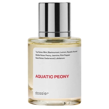 Dossier Aquatic Peony Eau De Parfum, Inspired by Armani's Acqua Di Gioia, Perfume for Women, 1.7 oz