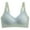 White, variant on Fashion Women Pattern Illustration Bra - No Underwire Fixed Cup Heart Print Gathering Support for Daily Cute Wear