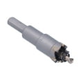 thumbnail image 3 of Sierra perforadora de acero de alta velocidad, tres hojas, diseño de ángulo de inclinación, cortador de agujeros duradero para Metal con llave hexagonal de 20mm, 3 of 9