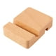 thumbnail image 1 of Soporte de madera para teléfono móvil Soporte universal de madera para teléfono móvil Soporte moderno hecho a mano para smartphone Tamaño compacto para videoconferencias y ver vídeos, 1 of 1