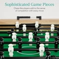 thumbnail image 5 of Best Choice Products Large 54in Full-Size Foosball Table for Home, Game Room w/ 2 Balls, 2 Cup Holders - Natural, 5 of 10