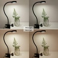 thumbnail image 2 of LEPOWER Flexible Gooseneck LED Book Light, Metal Clip on Light Reading Lamp, Black, 2 of 6