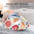 thumbnail image 5 of Ryvnso Satin Pillowcase Orange Strawberry Pillow Cases Standard Size 26x20in, 5 of 6