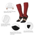 thumbnail image 3 of Balery Minimalist Romantic Dinner Calcetines novedosos Calcetines deportivos Calcetines hasta la rodilla Calcetines de algodón Calcetines originales y geniales, 3 of 6