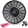 thumbnail image 1 of Air Fryer Replacement Parts, Round Grill Plate Crisper Plate for 3.7-4.0 QT Non-Stick Coating Air Fryer Accessories Air Fryer Rack Compatible with Gowise Chefman Dash Power, Dishwasher Safe, 1 of 7