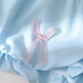 thumbnail image 6 of WEIGFI Toddler Baby Girls Puff Shorts Princess Bowknot Solid Color Loose Fit Lightweight Elastic Waist Summer Outdoor Play Casual Everyday Wear Relaxed Party Bottoms,Blue,4-5 Years, 6 of 9