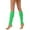 Mint Green, variant on HNMKIU Retro 80s 90s Wool Knitted Leg Warmers For Women Stylish Neon Ribbed Sock Sleeves Fashionable Accessories Green,One Size