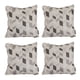 thumbnail image 1 of Cojin Decorativo Cuadrado grande Set de 4 Magic Plata, 1 of 4
