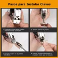 thumbnail image 4 of Engrapadora Tipo Pistola Para Tapiceria, 9000 Grapas,guantes, 4 of 8