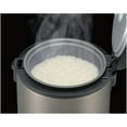 thumbnail image 2 of Tiger JNP-S18U-HU 10-Cup (Uncooked) Rice Cooker and Warmer, Stainless Steel Gray, 2 of 7
