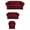 Burgundy, variant on 2-Piece Sofa and Loveseat Slipcovers, Couch and Loveseat Covers Set, Form fit Stretch, Wrinkle Free, Furniture Protector, Sofa Covers for Living Room, Polyester Spandex (Black)