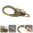 thumbnail image 4 of 1 Pc Key Buckle Dragon-head Key Chain Key Clasp Waist Buckle Retro Key Holder, 4 of 8