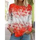 thumbnail image 1 of Camiseta de manga larga para mujer, ropa informal festiva para regalo, Top, nueva moda deportiva, ropa familiar para el día de Navidad Harajuku 2023, 1 of 4