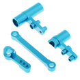 thumbnail image 4 of STARTIST 102057 102040 Steering Servo Saver Complete For HSP 94111 94123 94188 Blue, 4 of 7