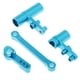 thumbnail image 4 of 1 Set Steering Servo Saver Complete para HSP 94111 94123 94188 Azul, 4 of 7