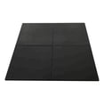 thumbnail image 3 of Tapete Piso De Caucho Para Gimnasio Crossfit 1m X 1m X 15mm RVT Sports Negro D00376, 3 of 3