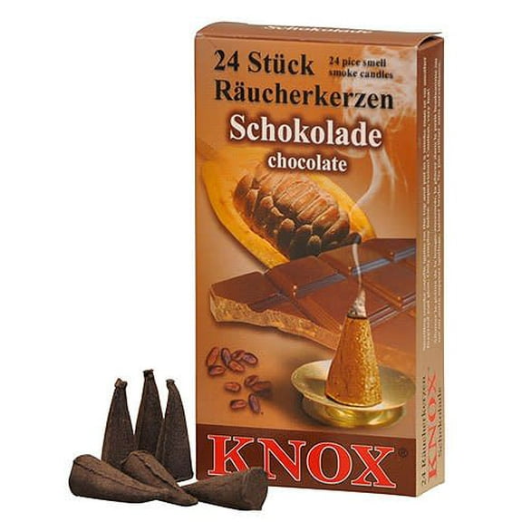 Knox German Scented Incense Cones - Chocolate