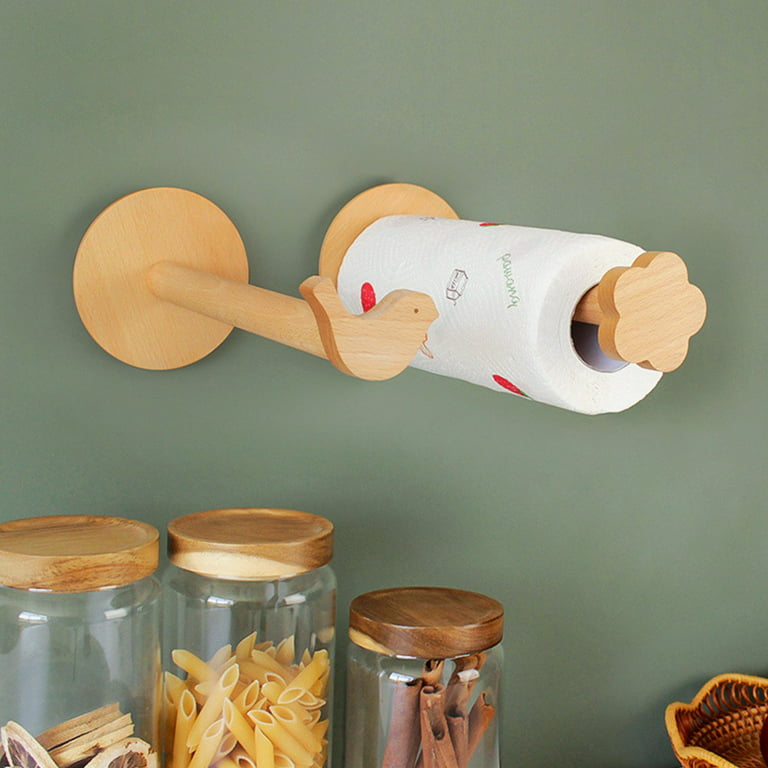 Paper Towel Holder Wall-Hanging Paper Towel Rack Small Bird Wall