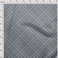 thumbnail image 3 of oneOone Organic Cotton Poplin Twill Fabric Check & Geometric Print Fabric BTY 42 Inch Wide, 3 of 4