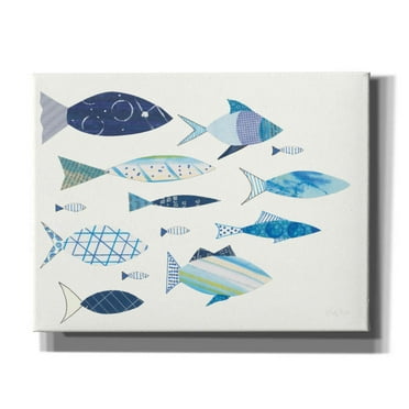 Epic Graffiti 'Go with the Flow V' by Courtney Prahl, Canvas Wall Art, 34"x26"