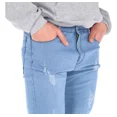 thumbnail image 4 of Jeans Para Hombre Pantalones De Moda Casual Skinny Stretch, 4 of 8