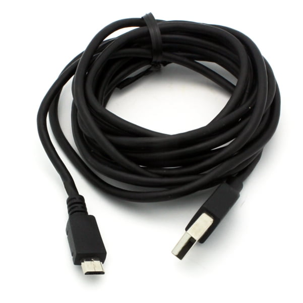 9ft USB Cable for Motorola Moto e6 Phone - Charger Cord Power Wire MicroUSB Long TPE Fast Charge Sync M1Z