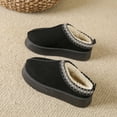 thumbnail image 2 of Botas de nieve para mujer, de invierno, nuevas, con forro polar, cálidas, con suela gruesa, sin tacón, Baotou Maomao, medias zapatillas de algodón, 2 of 5