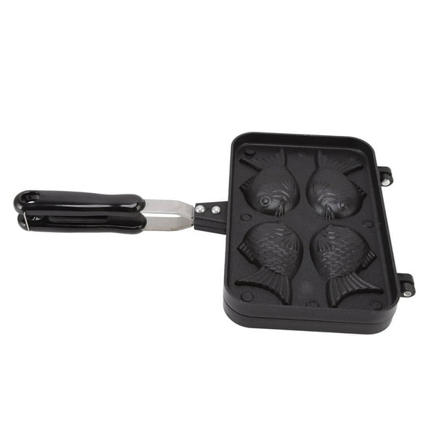 Fabricante De Pasteles Con Forma De Taiyaki, Bandeja Para Hornear Doble Taiyaki Antiadherente De Alta Dureza Para Cocina