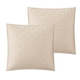 thumbnail image 4 of Grace Living Davonte Polyester Comforter Set - Pinch Pleated Pintuck, Solid Neutral Color, 4 of 9