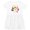 White with Speckles, variant on Inktastic Jelly Bean Prayer Girls Toddler Dress