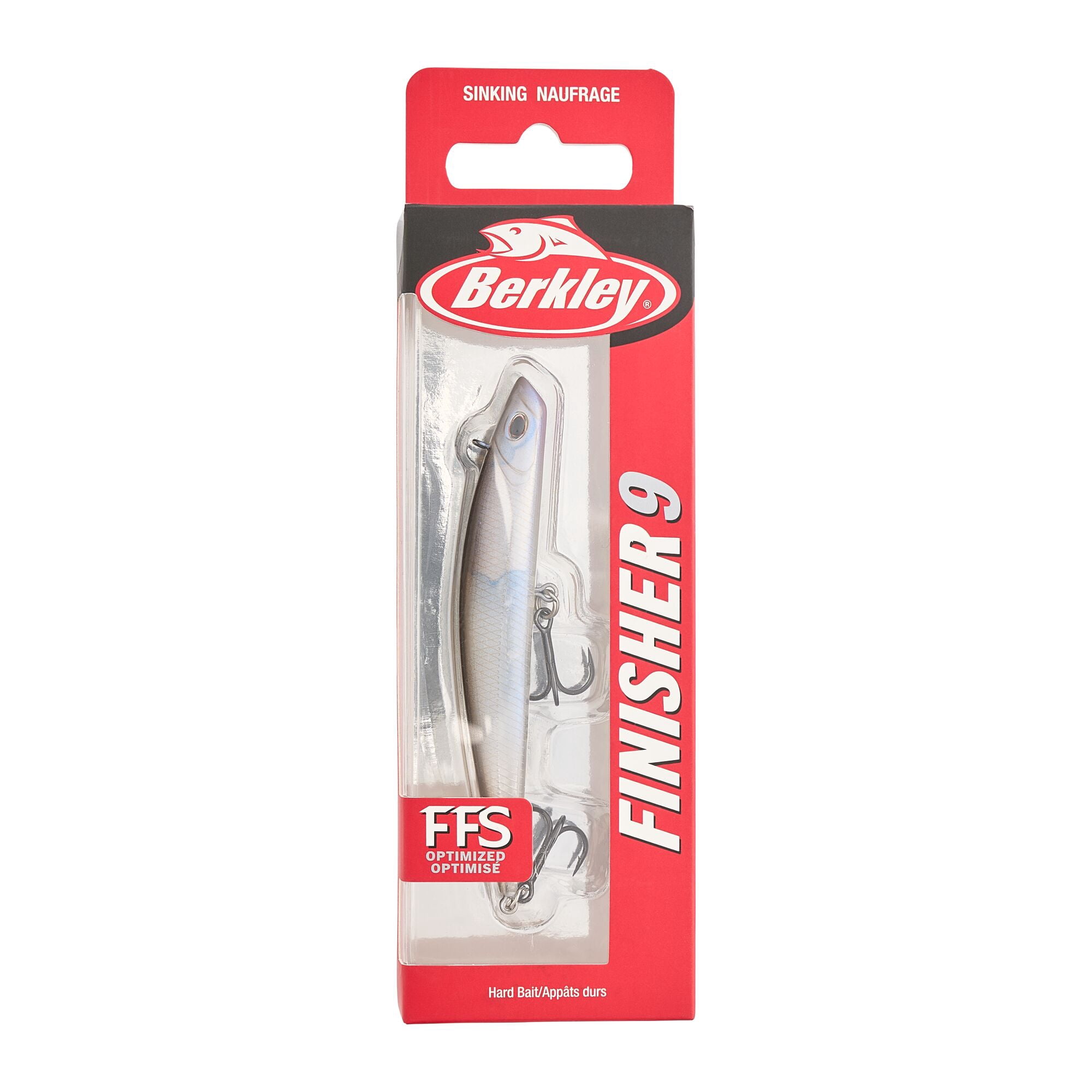 Berkley Finisher, 3.5 in, Glide Baits, Vapor Herring (1 Count)