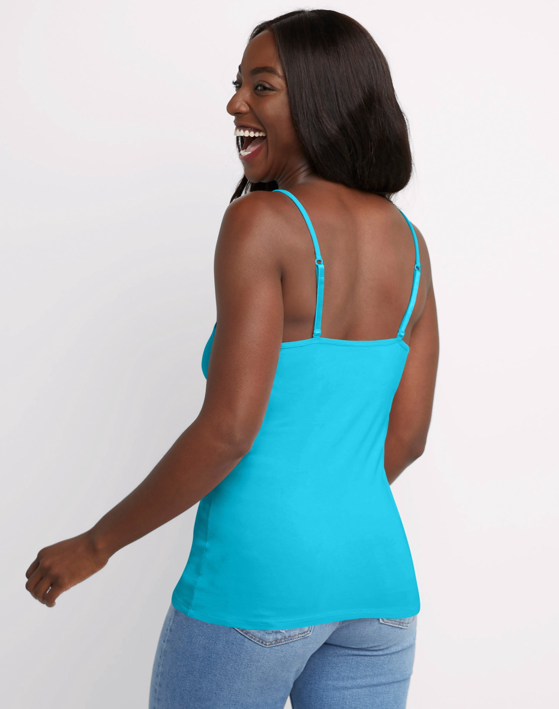 ladies camisole with built in bra
